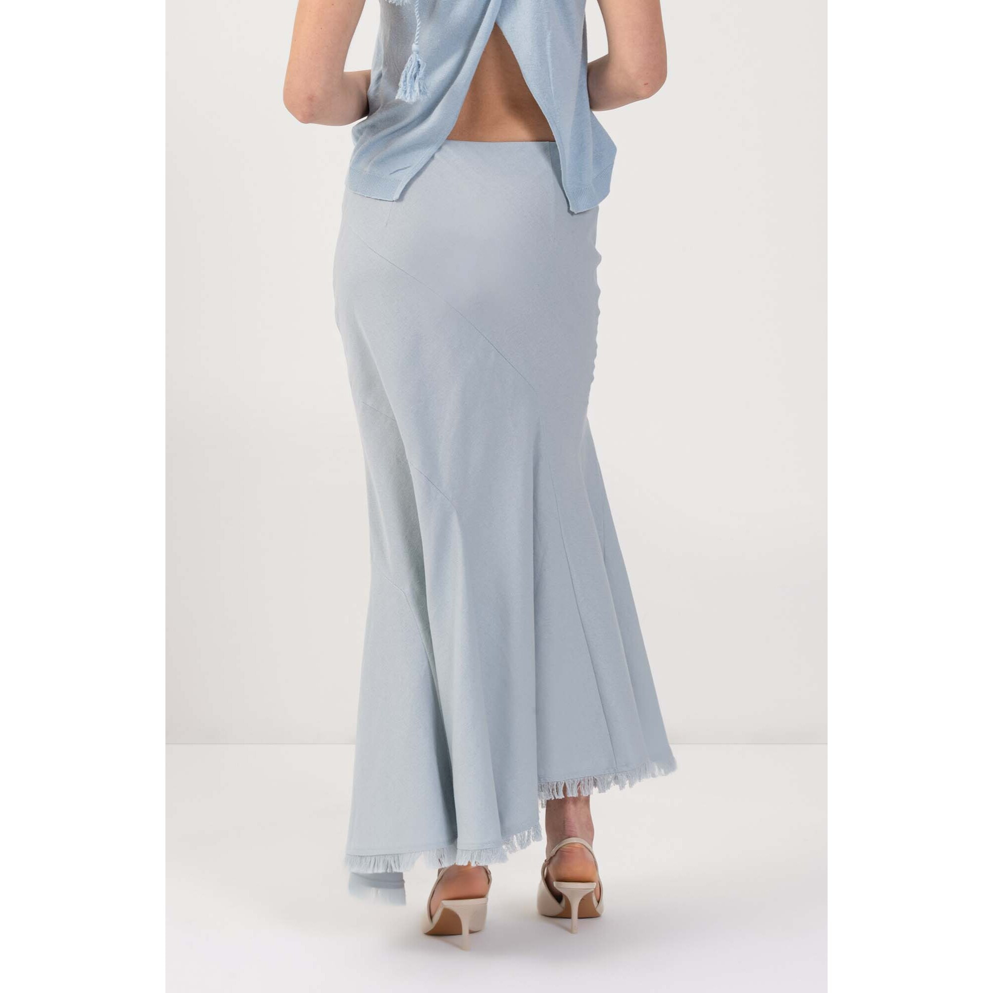 Kocca - Gonna con bordo a frangia Donna