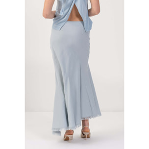 Kocca - Gonna con bordo a frangia Donna