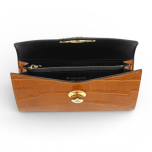 Portafoglio Cheval Firenze Marlon Croc Cuoio