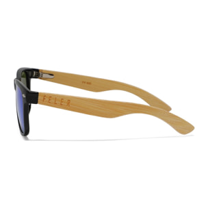 Gafas de Sol Feler 1203M-1 Polarizadas de Madera Unisex 53mm