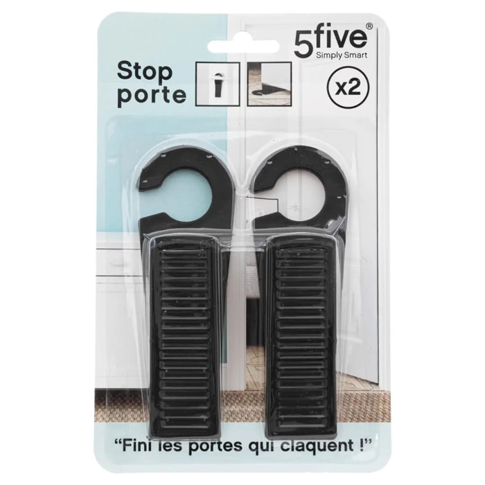 2 cales-porte plastique