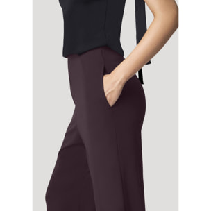 Pantaloni Crepe Couture Trousers