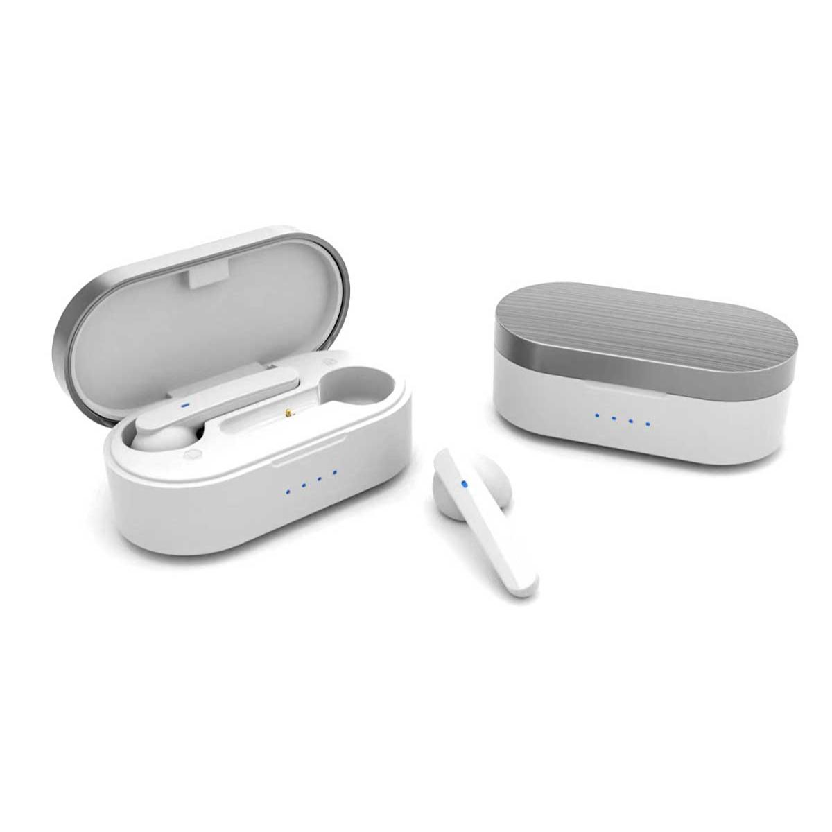 Auriculares Inalámbricos Earbuds TWS157 White - Bluetooth 5.0