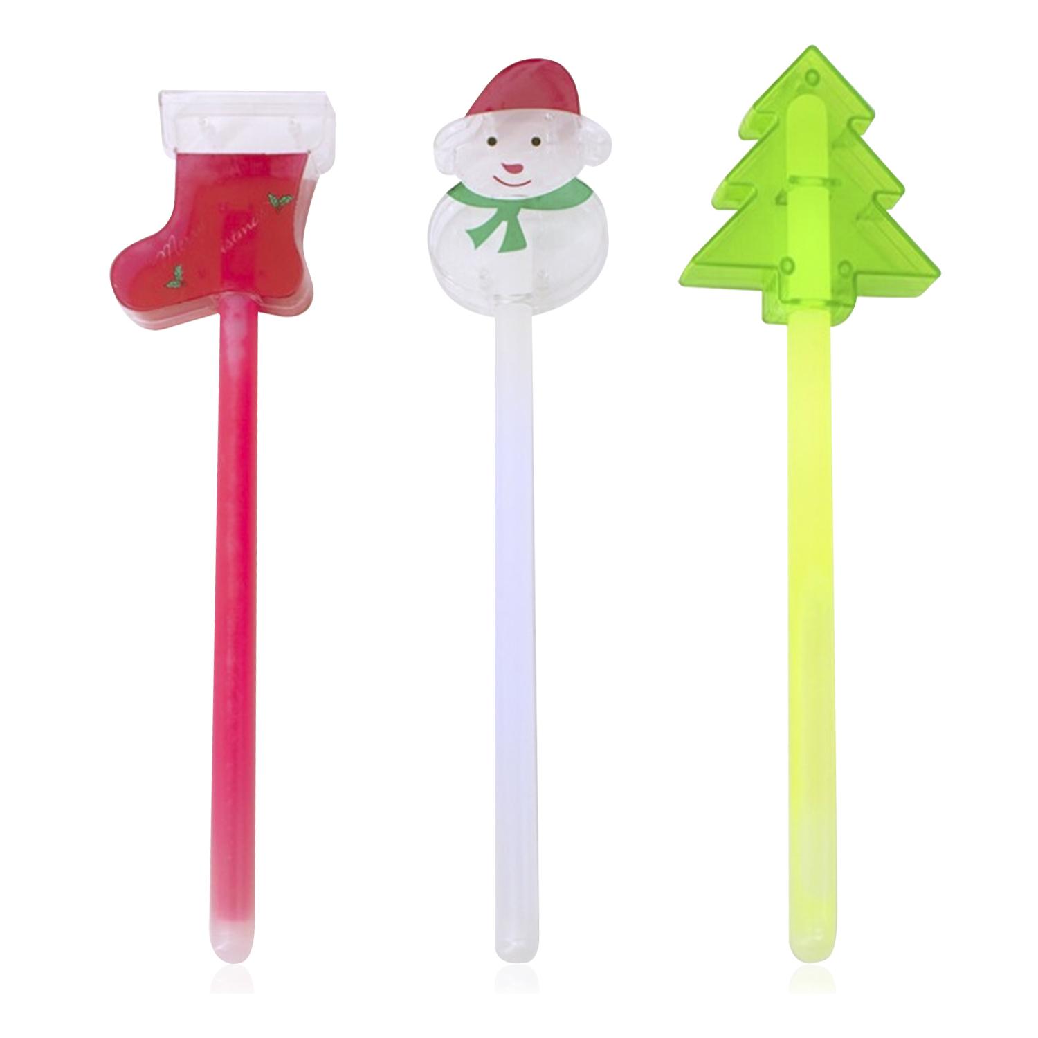 Pack de 3 sticks fluorescentes.