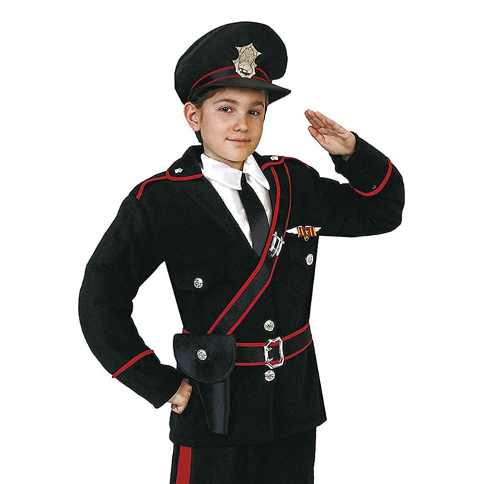 Costume Carnevale Travestimento Carabiniere Bambino Originale