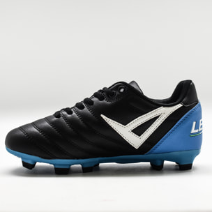 Scarpa DOKO calcio nero azzurro