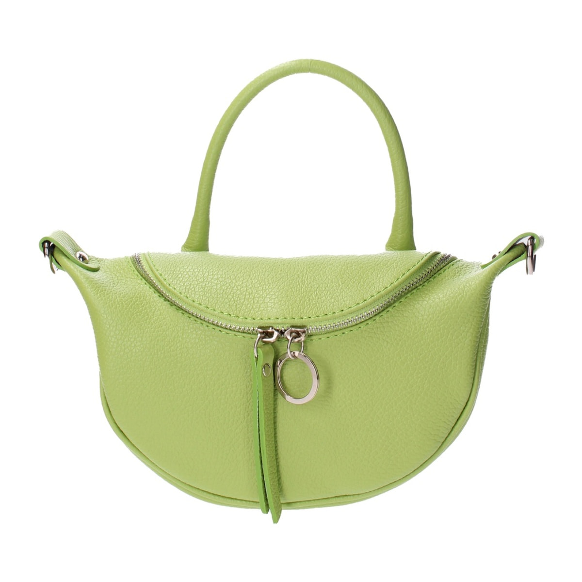 Borsa a mano da donna - Modello Mae - Vera pelle - 26.0 x 13.0 x 8.0 cm