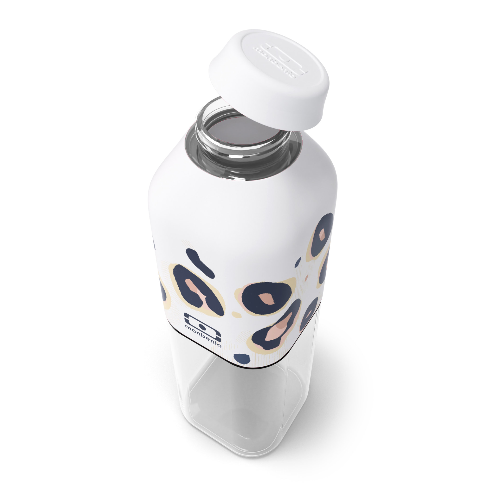 Bouteille réutilisable Positive M 500ml rose Léopard
