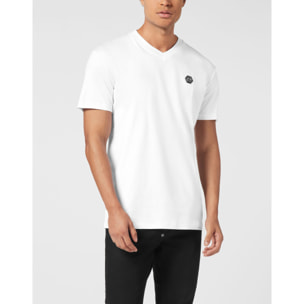 PHILIPP PLEIN T-Shirt V-Neck Ss HEXAGON