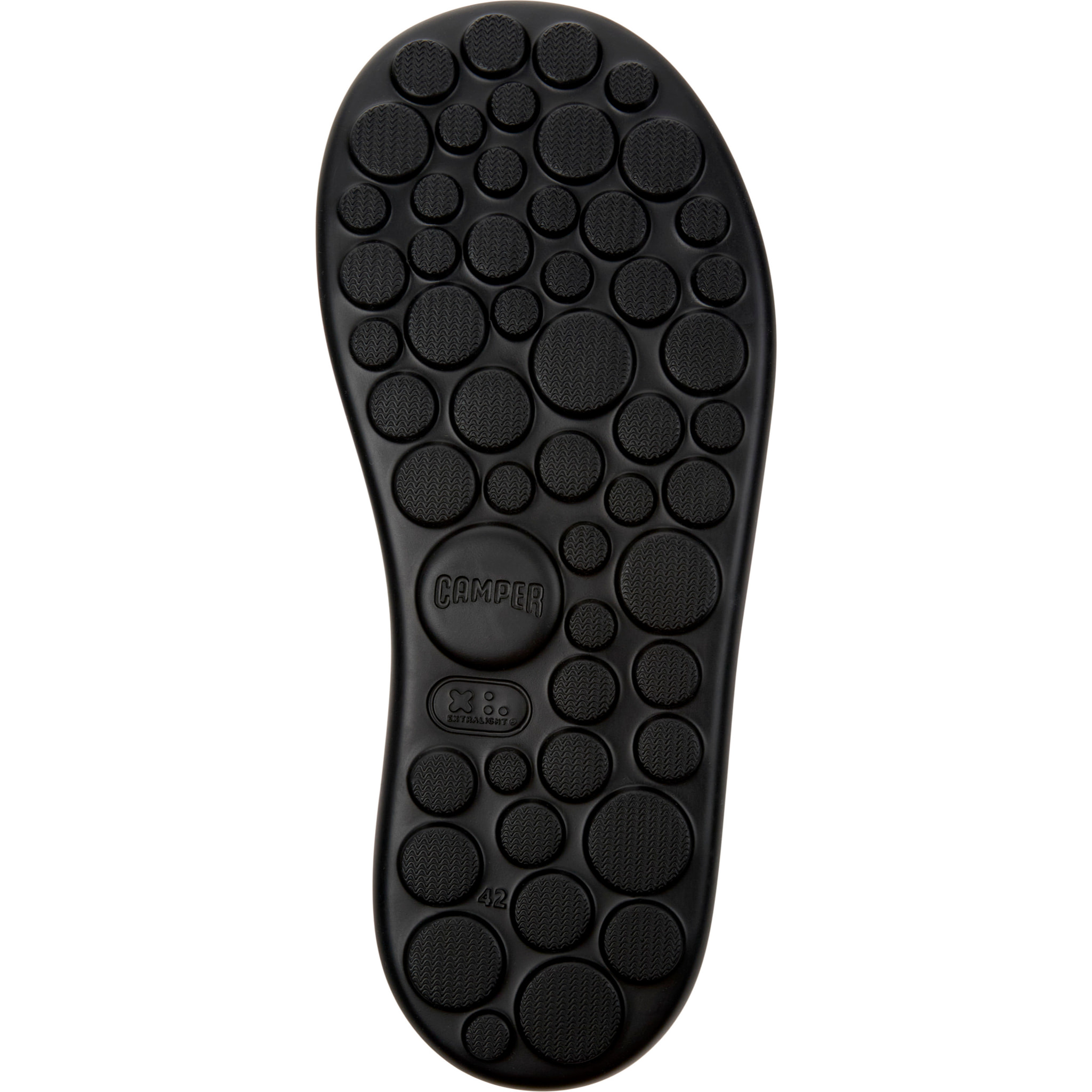 Sandalias - CAMPER Pelotas Flota Sandal - Verde - Cuero liso