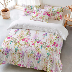 Funda nórdica 100% algodón 200 hilos Floralink