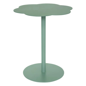 Table d'appoint Fiora vert olive 43x43cm