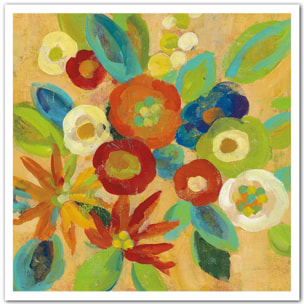 Poster flower market Affiche seule