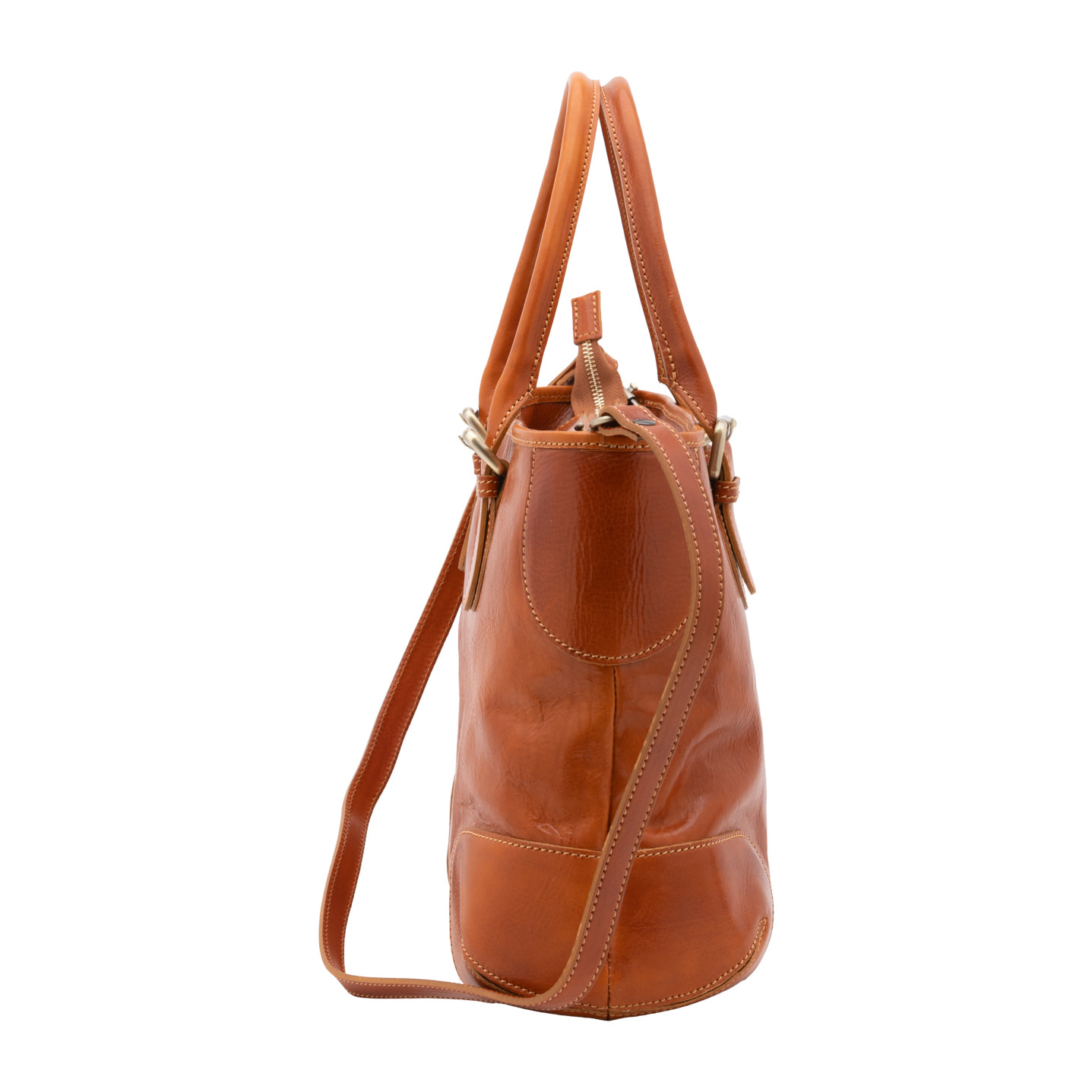 Borsa a tracolla  da donna In Vera pelle Made in Italy 28x43x16 cm