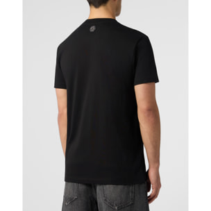 PHILIPP PLEIN Round Neck T-Shirt Teddy Tuxedo