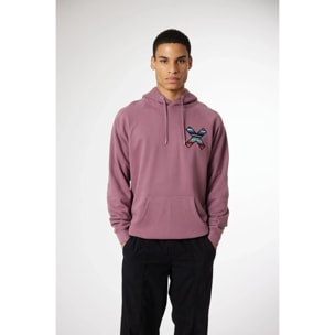 SUDADERA CON CAPUCHA CLASSIC BERRY