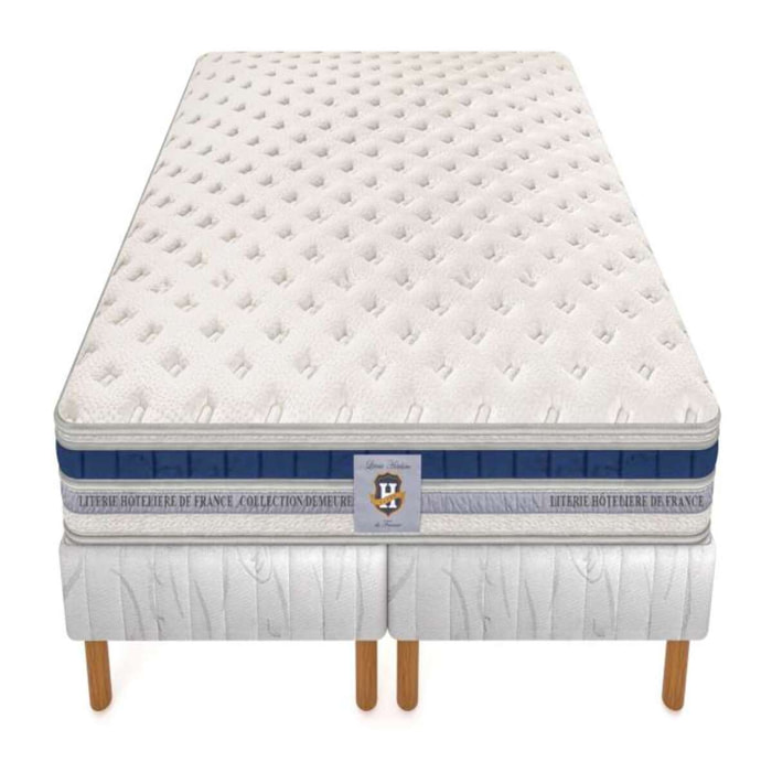 Ensemble Villandry - matelas 2 places + 2 sommiers