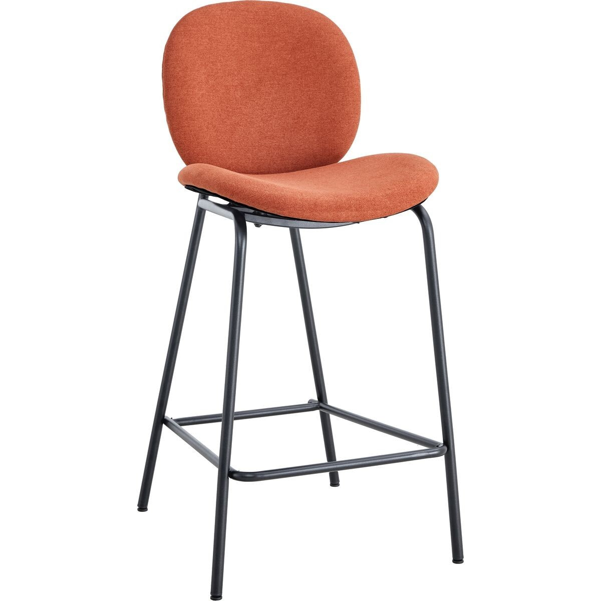 Lot de 2 tabourets en tissu - BOREAL
