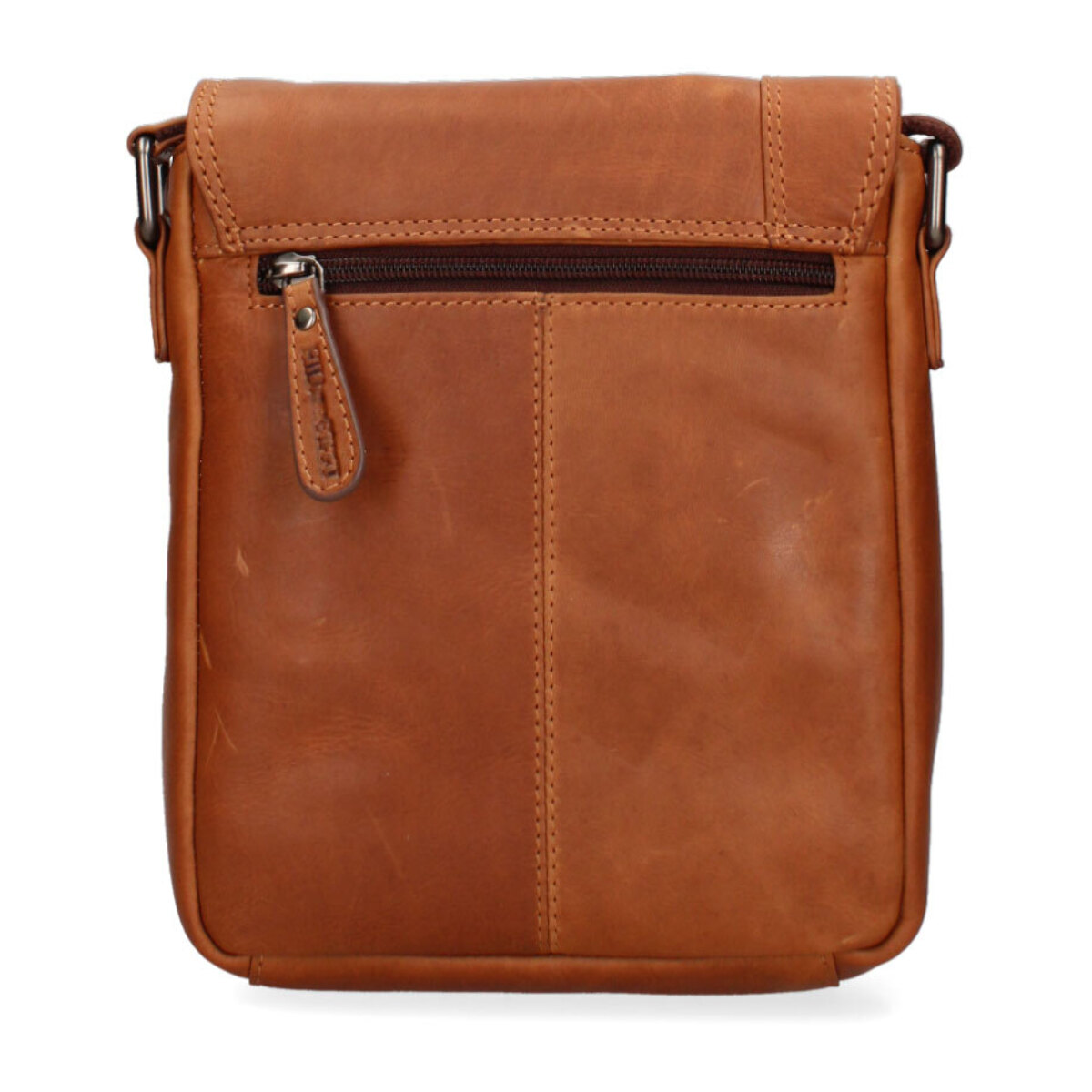 Borsa a tracolla  da uomo In Vera pelle Made in Italy 20x25x6 cm
