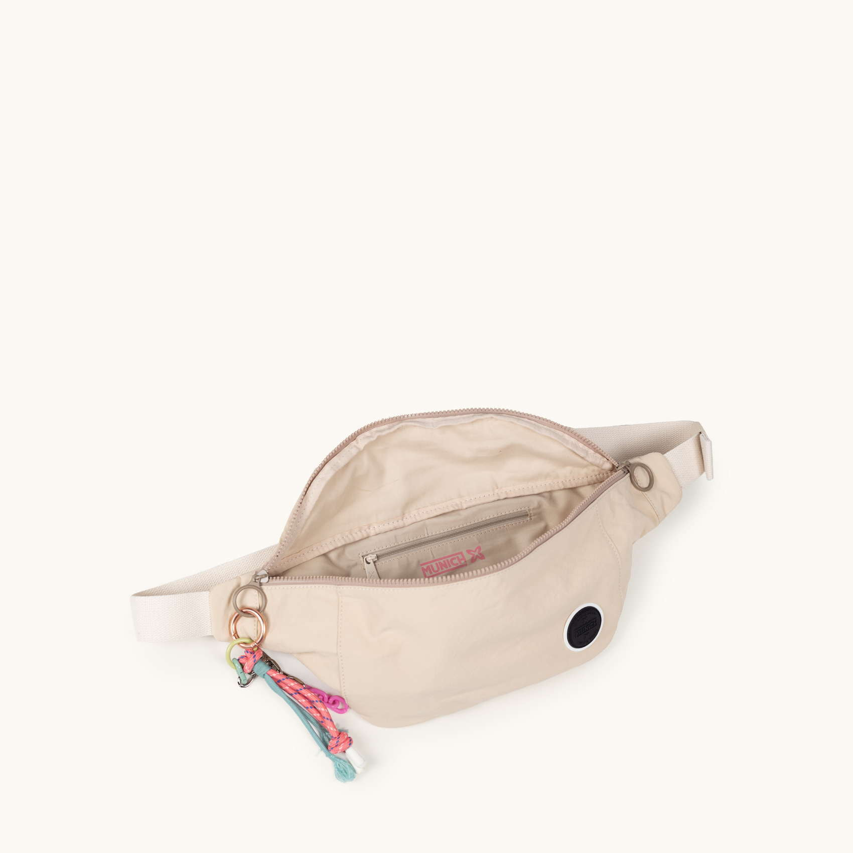 DEEP RECYCLED FW25 FANNYPACK XL C/CREAM