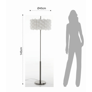 Tomasucci lampada da terra ARCA bianco