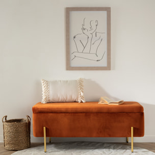 Coussin "Macra" en macramé blanc ivoire 30x50cm