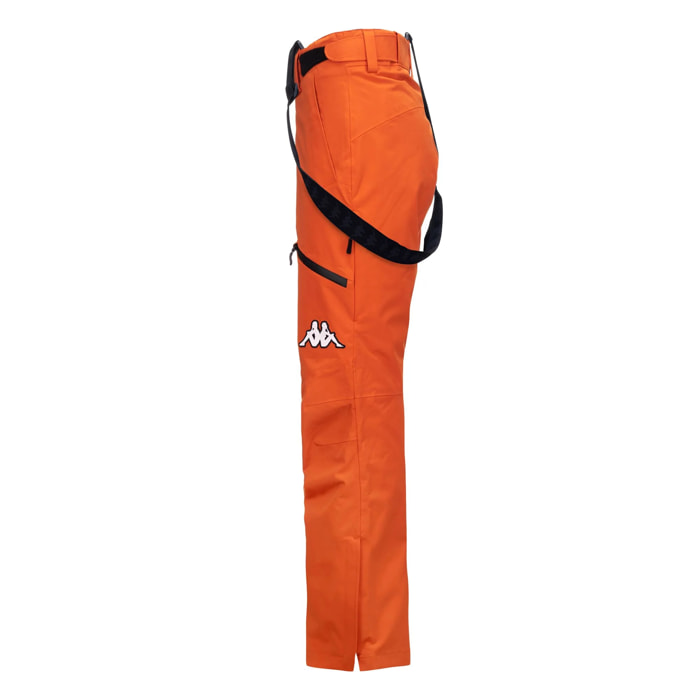 Kappa - Pantaloni Uomo Arancione - 6CENTO 622P