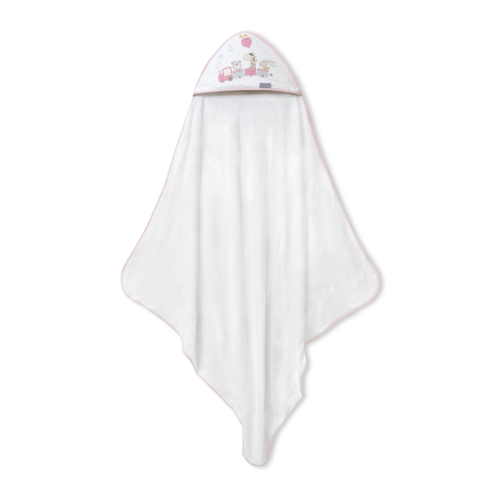 Capa de Baño Don Algodón Bambú Jirafa Tren