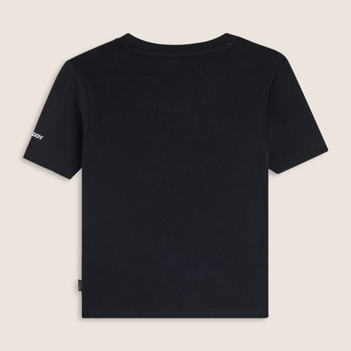 T-shirt cropped slim fit Mickey Mouse