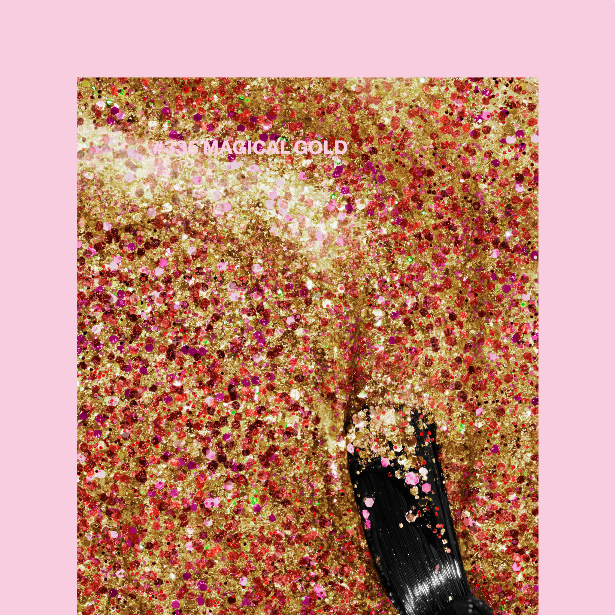 Vernis semi-permanent - 335 Magical Gold - 15 ml