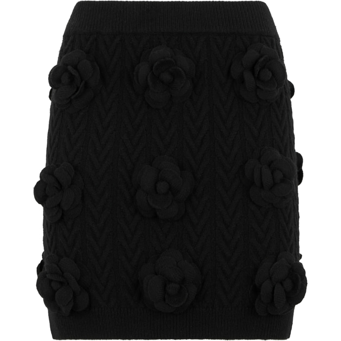 PHILIPP PLEIN Falda corta de punto ROSES