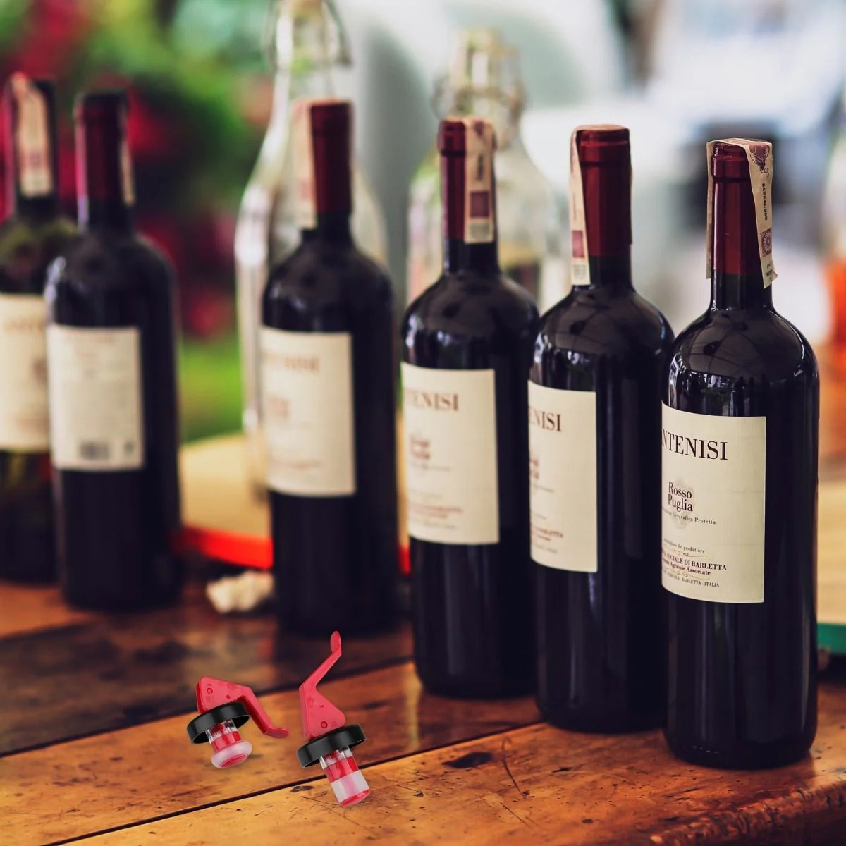 Lot de 2 bouchons à levier réutilisable Fackelmann Bar Concept