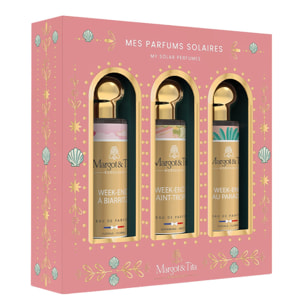 Mes Parfums Solaires - Coffret Trio Parfums 3 x 30ml