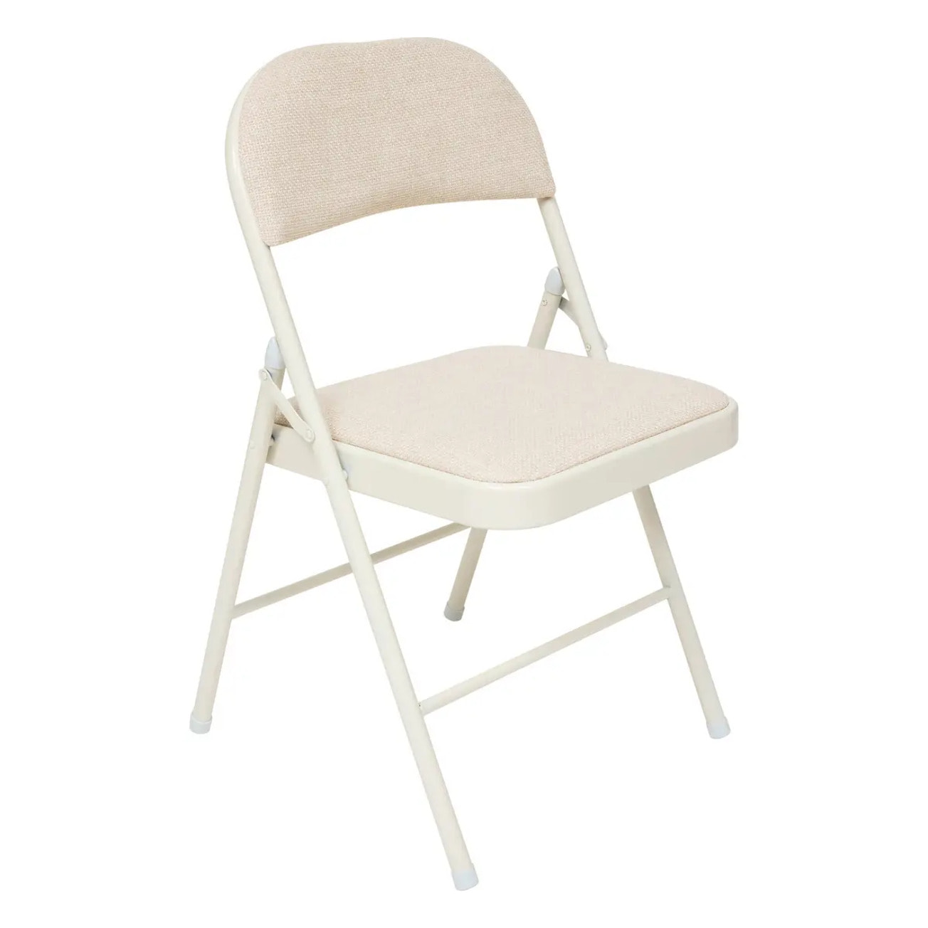 Chaise Flexy Plus en tissu chiné beige
