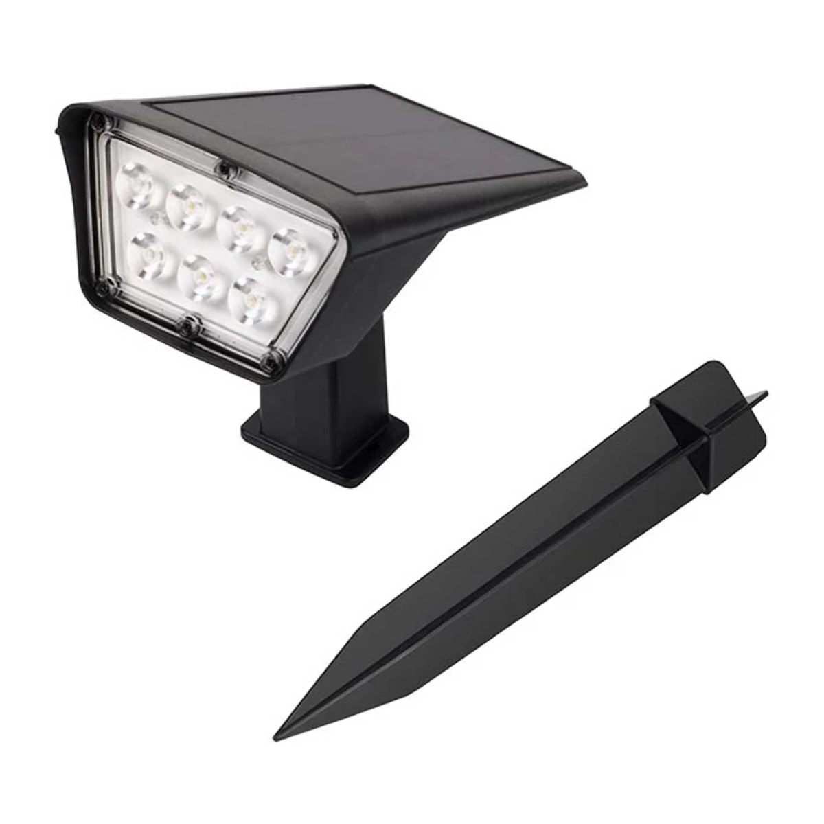 4 Spot solaire projecteur CURTIS 200LM