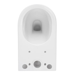 Combi WC à poser sans bride, avec abattant softclose - remplissage par le bas (SATBRE030RREXVP)