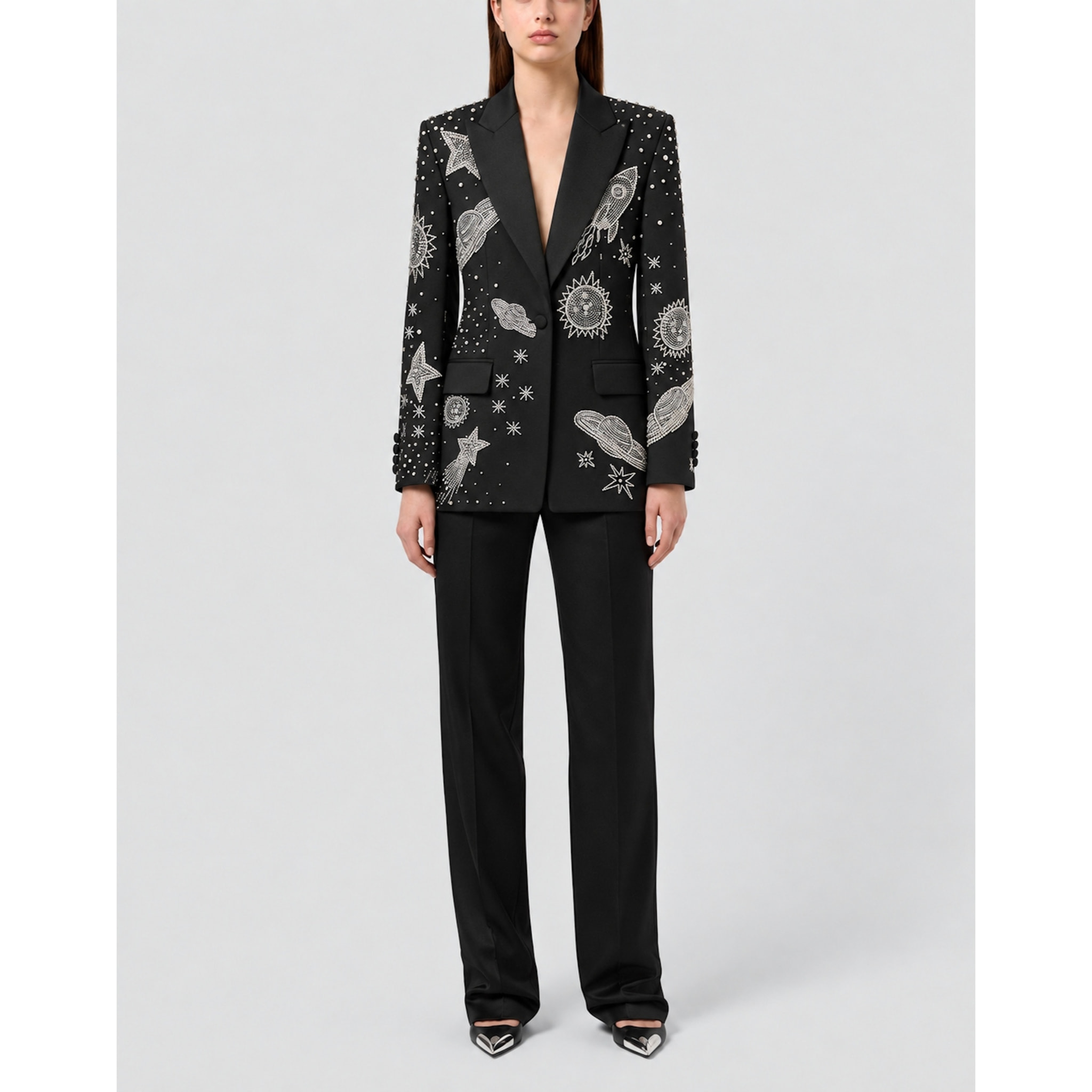 PHILIPP PLEIN Pantalones acampanados