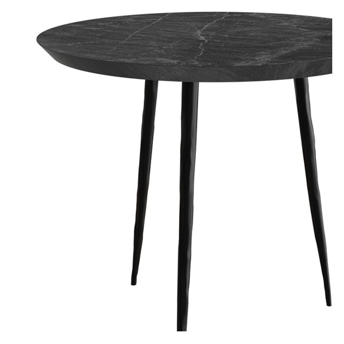 Table d'appoint Minie en ardoise D55 cm