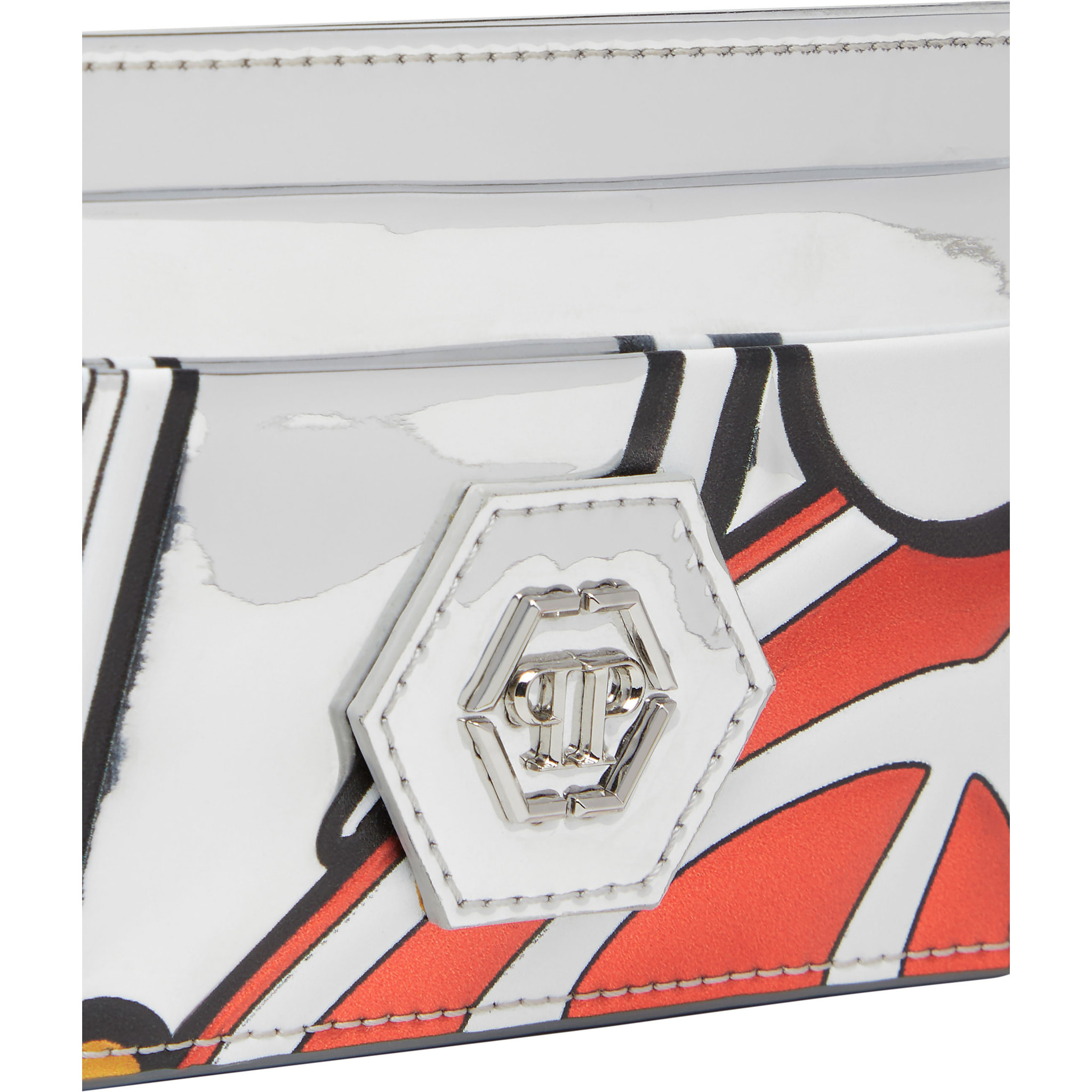 PHILIPP PLEIN Embossed Credit Card Holder 3D Plein