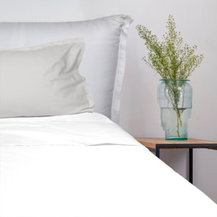 UNO CASA DESIGN Completo Letto Bice 25 Bicolor in Puro Cotone_Una piazza e mezza_beige