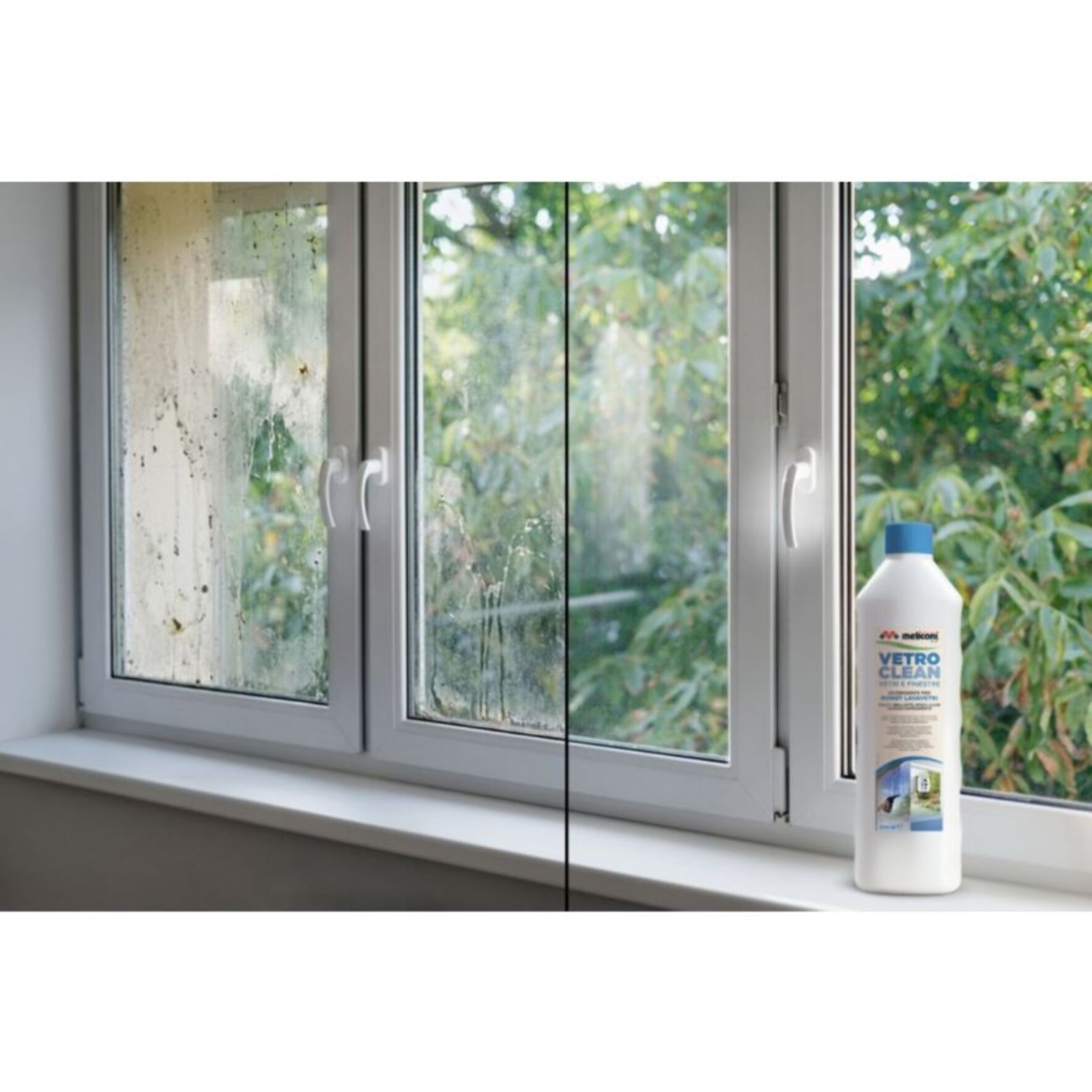 Détergent MELICONI VETRO CLEAN robots et laveur de vitres