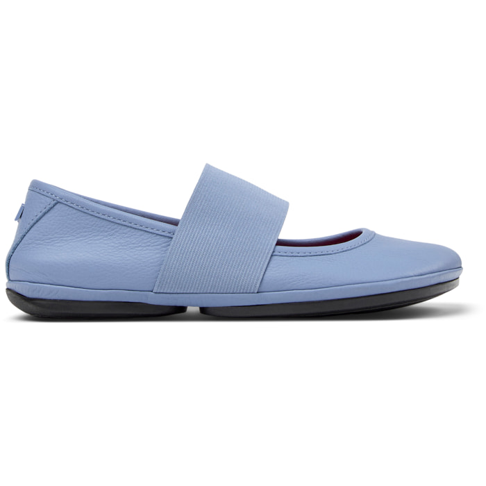 Ballerine - CAMPER Right Nina - Blu - Pelle liscia