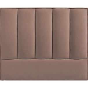 Cabecero de madera tapizado en tela para cama de 90 100x132