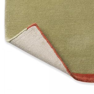 Tapis salon et chambre fait main en laine motif simple ALDE