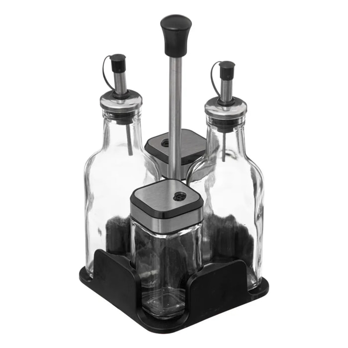 Set bouteille huille/vinaigre x4