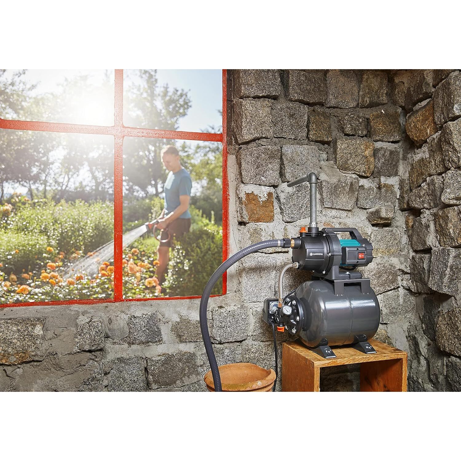 Groupe de surpression 3700/4 - 800 W - GARDENA - 9023-20