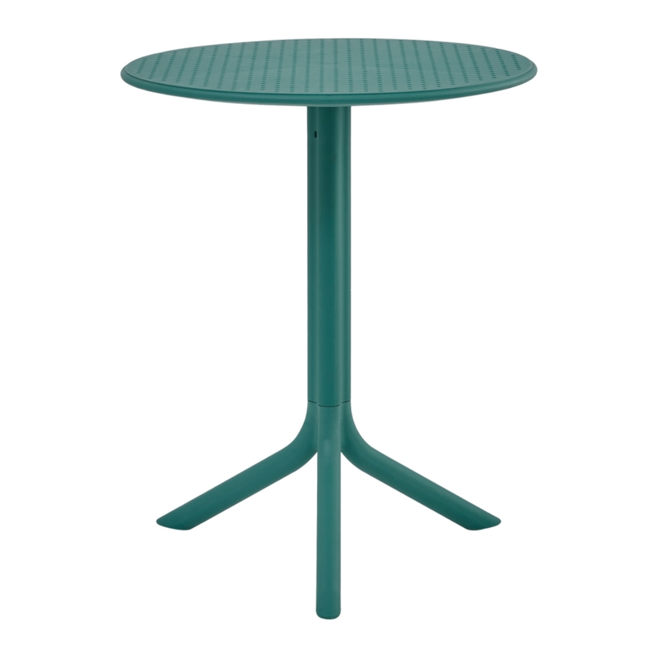 Tavolo alto da esterno in polipropilene 60x60x75cm verde – Coimbra