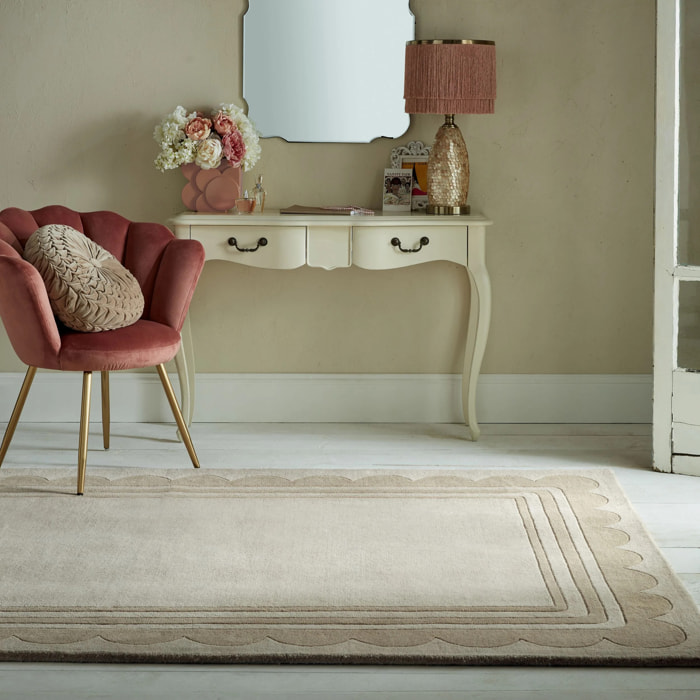 Tapis en laine LOIS Naturel