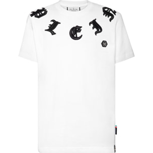 PHILIPP PLEIN Camiseta de cuello redondo y manga corta GOTHIC PLEIN