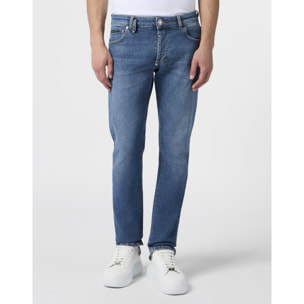 PHILIPP PLEIN Super Straight Cut Jeans Basic